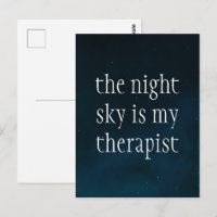 Le ciel nocturne est mon thérapeute Dark Skies Got