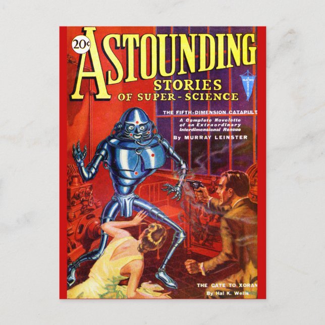 Carte Postale Le cinquième catapulte dimensionnel ! (Devant)