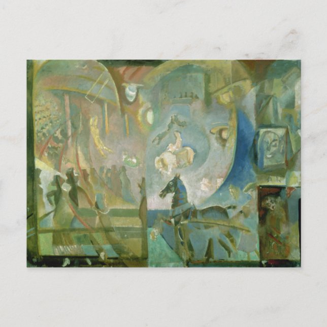 Carte Postale Le cirque, vers 1910 (Devant)