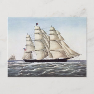 Carte Postale Le Clipper Ship "Flying Cloud"