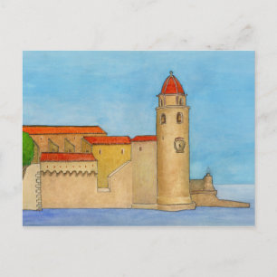Carte Postale Le Clocher de Collioure