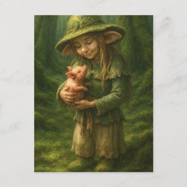 Carte Postale Le Cochon (Devant)