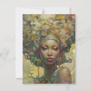 Carte Postale Le cœur aimant