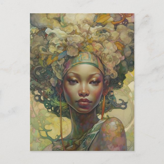 Carte Postale Le cœur aimant (Devant)