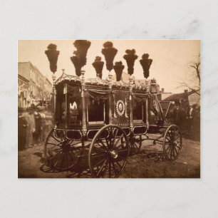 Carte Postale Le coeur du président Abraham Lincoln par S.M. Fas