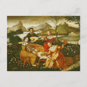 Carte Postale Le Concert Extérieur