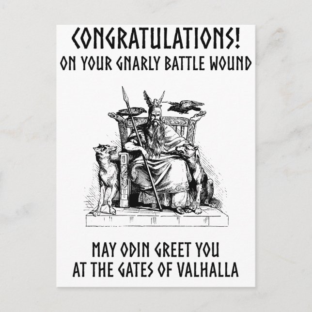 Carte Postale Le Congrès d'Odin Say ! (Devant)