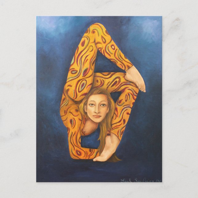 Carte Postale Le Contortionniste 2 (Devant)