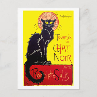 Carte postale Le Conversation Noir