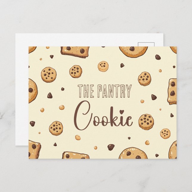 Carte Postale Le cookie de la Pantry (Devant / Derrière)