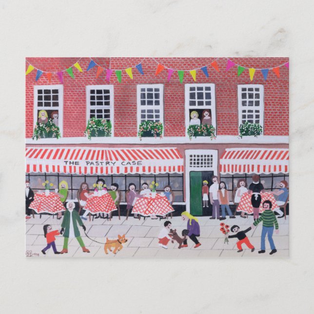 Carte Postale Le Coque pâtissier 1994 (Devant)