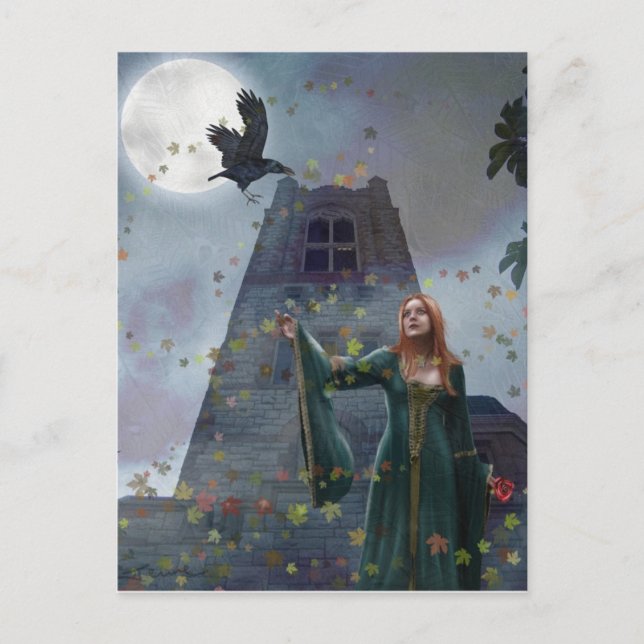 Carte Postale Le Corbeau (Carte postale) (Devant)