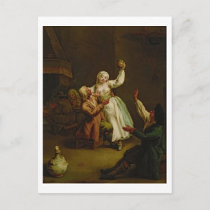 Carte Postale Le couple heureux