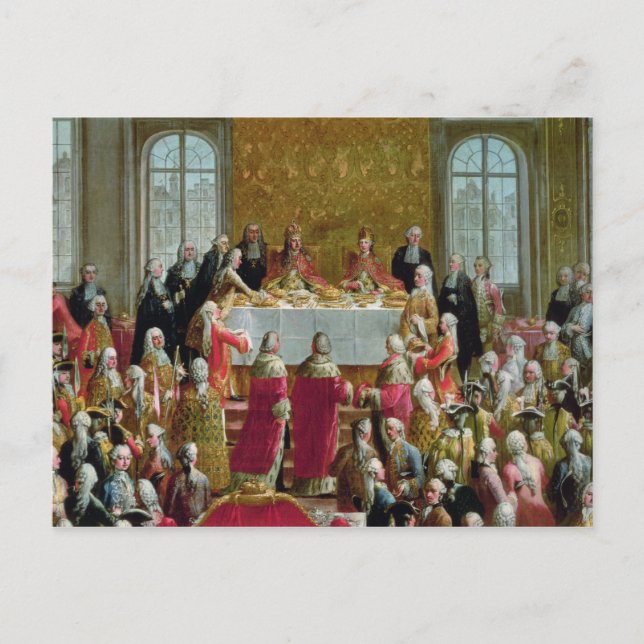 Carte Postale Le couronnement (Devant)