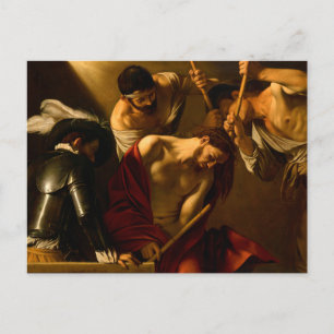 Carte Postale Le Couronnement d'épines par Caravage (1602-1604)
