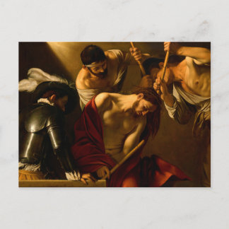 Carte Postale Le Couronnement d'épines par Caravage (1602-1604)