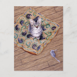 Carte Postale Le coussin d'Elliott