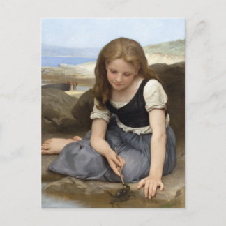 Carte Postale Le crabe de William-Adolphe Bouguereau
