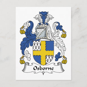 Carte Postale Le crête de famille Osborne