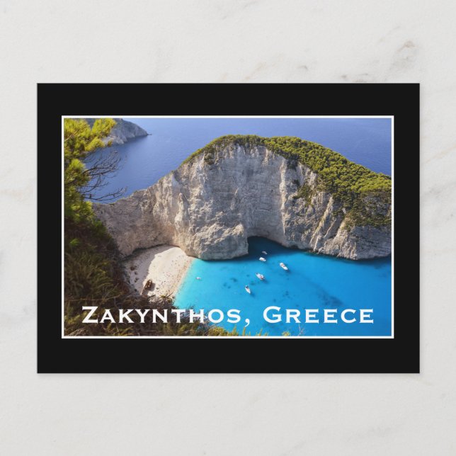 Carte Postale Le creux des dieux - Zakynthos dévoilé (Devant)