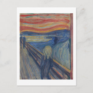 Carte Postale Le cri, Edvard Munch