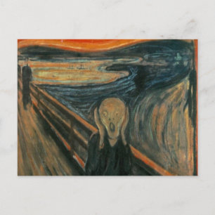 Carte Postale Le cri - Edvard Munch