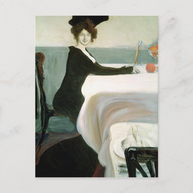 Carte Postale Le déjeuner (Devant)