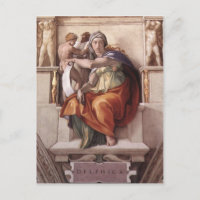 Le Delphic Sibyl - Fresco Chapelle Sixtine