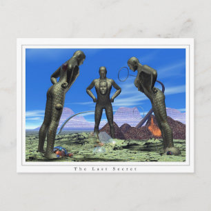 Carte Postale Le dernier secret
