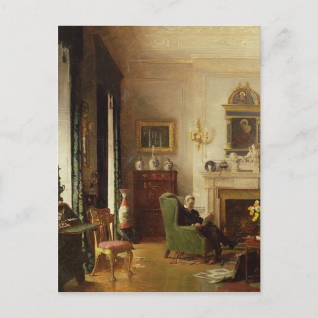 Carte Postale Le Dessin Gris (Devant)