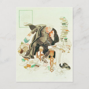 Carte Postale Le dessin satirique de Sanity