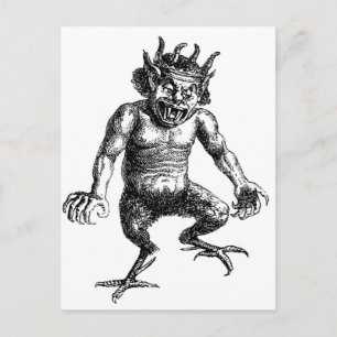 Carte Postale Le diable