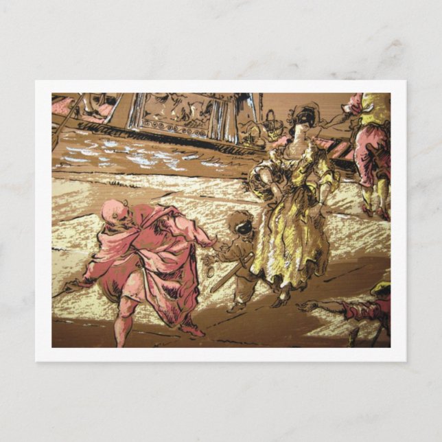 Carte Postale Le Diable M'A Fait Le Faire (Devant)