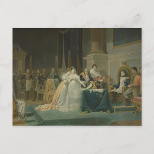 Carte Postale Le divorce de l'impératrice Joséphine (1763-1814)