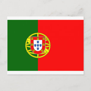 Carte Postale Le drapeau du Portugal (Bandeira de Portugal)
