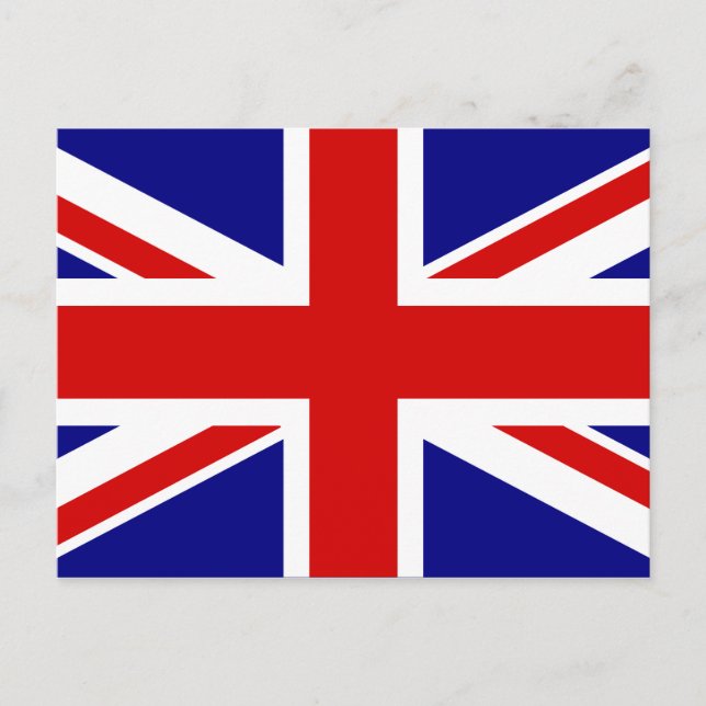 Carte Postale Le drapeau Union Jack (Devant)