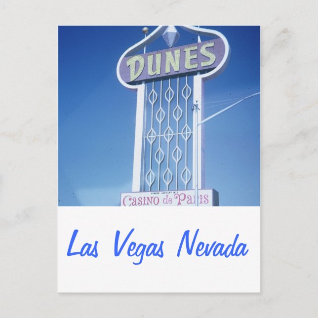 Carte Postale Le Dunes Hotel Las Vegas (Devant)
