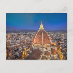 Carte Postale Le Duomo à Florence, Italie