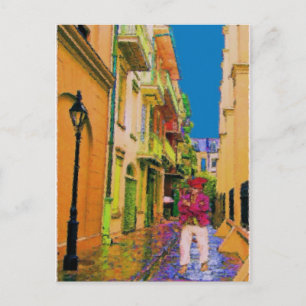 Carte Postale Le Fantôme Dans L'Allée Des Pirates