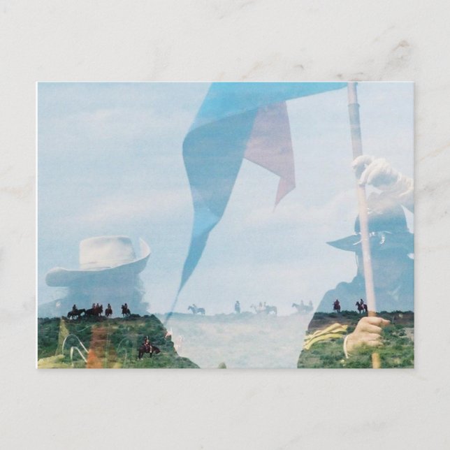 Carte Postale Le fantôme de Custer (Devant)