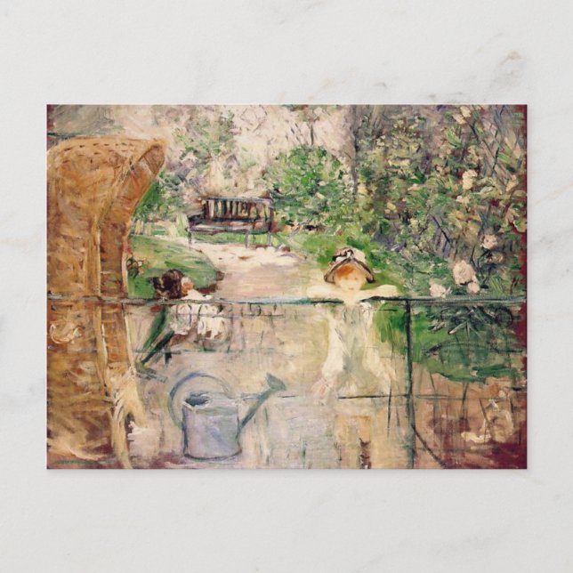 Carte Postale Le fauteuil de panier, Berthe Morisot (Devant)