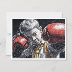 Carte Postale "Le feu à l'intérieur"