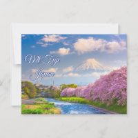 Le fleuve Fuji Japon, printemps de la fleur de cer
