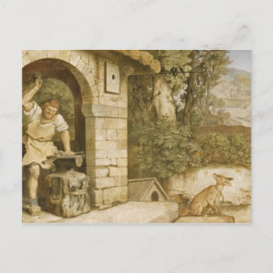 Carte Postale Le forgeron de Ruhla, c.1854-55