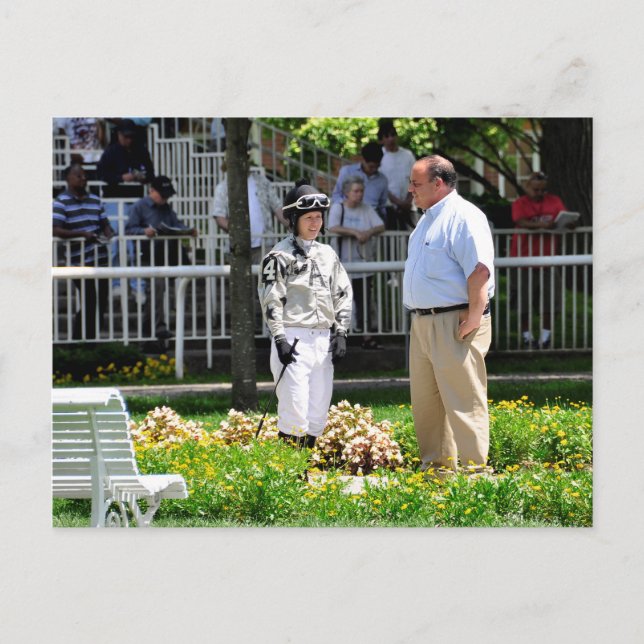 Carte Postale Le formateur Gary Sciacca et Taylor Rice (Devant)