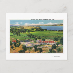Carte Postale Le Fort, le lac Champlain à l'écart