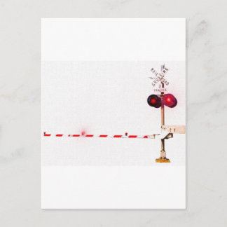 Carte Postale Le franchissement ferroviaire