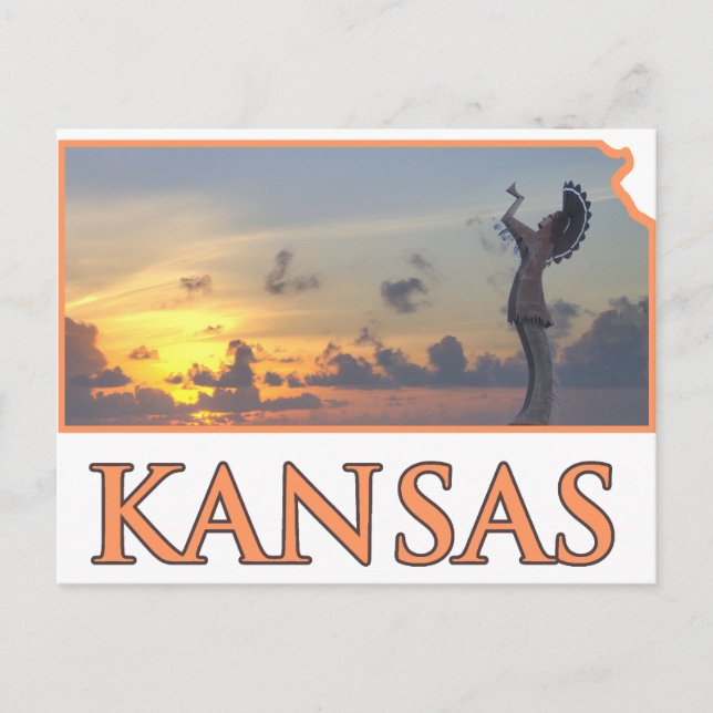 Carte Postale Le gardien des plaines (Devant)