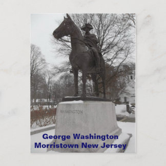 Carte Postale Le général George Washington à Morristown