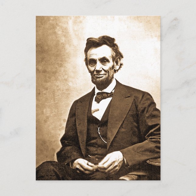Carte Postale Le Grand Émancipateur - Abe Lincoln (1865) (Devant)